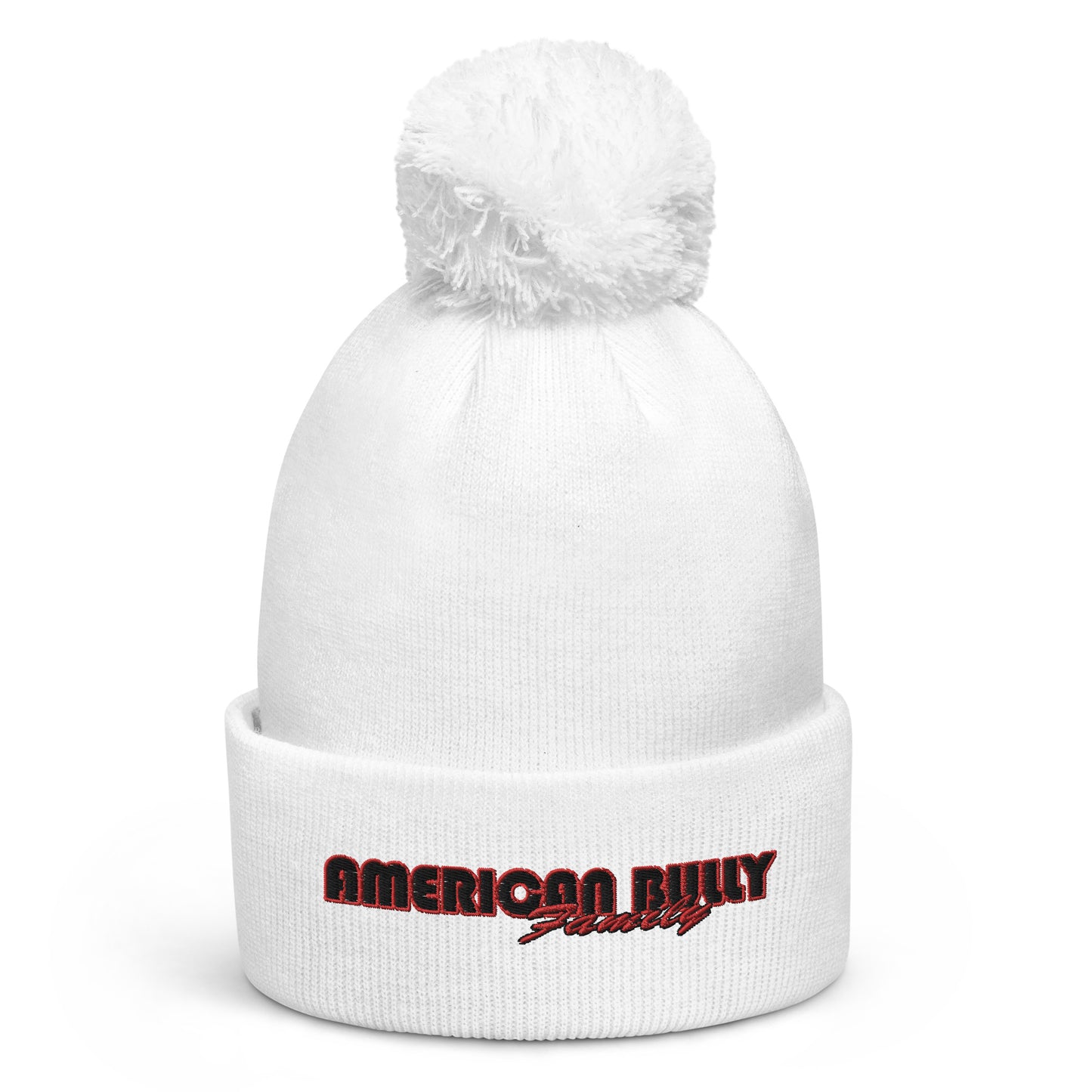 Pom pom FAMILY beanie