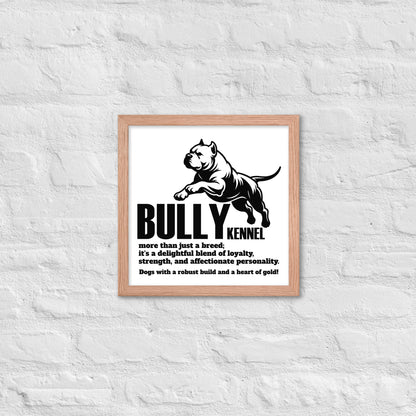 BULLY More Framed photo paper poster