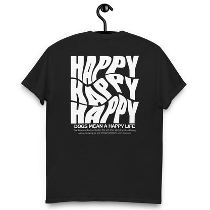 Unisex W HAPPY DOGS classic tee