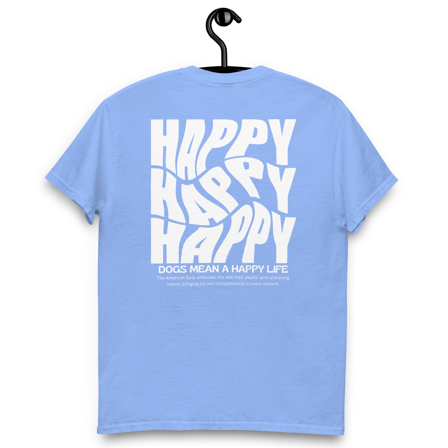 Unisex W HAPPY DOGS classic tee