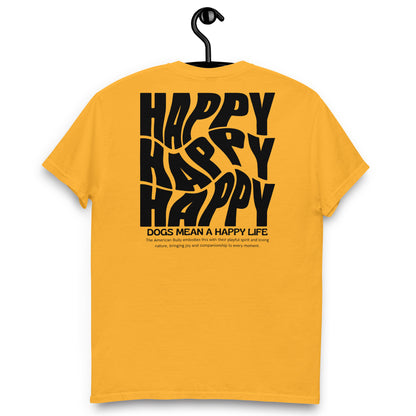 Unisex HAPPY DOGS classic tee