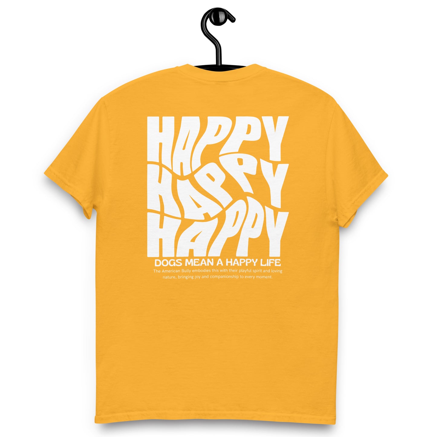 Unisex W HAPPY DOGS classic tee