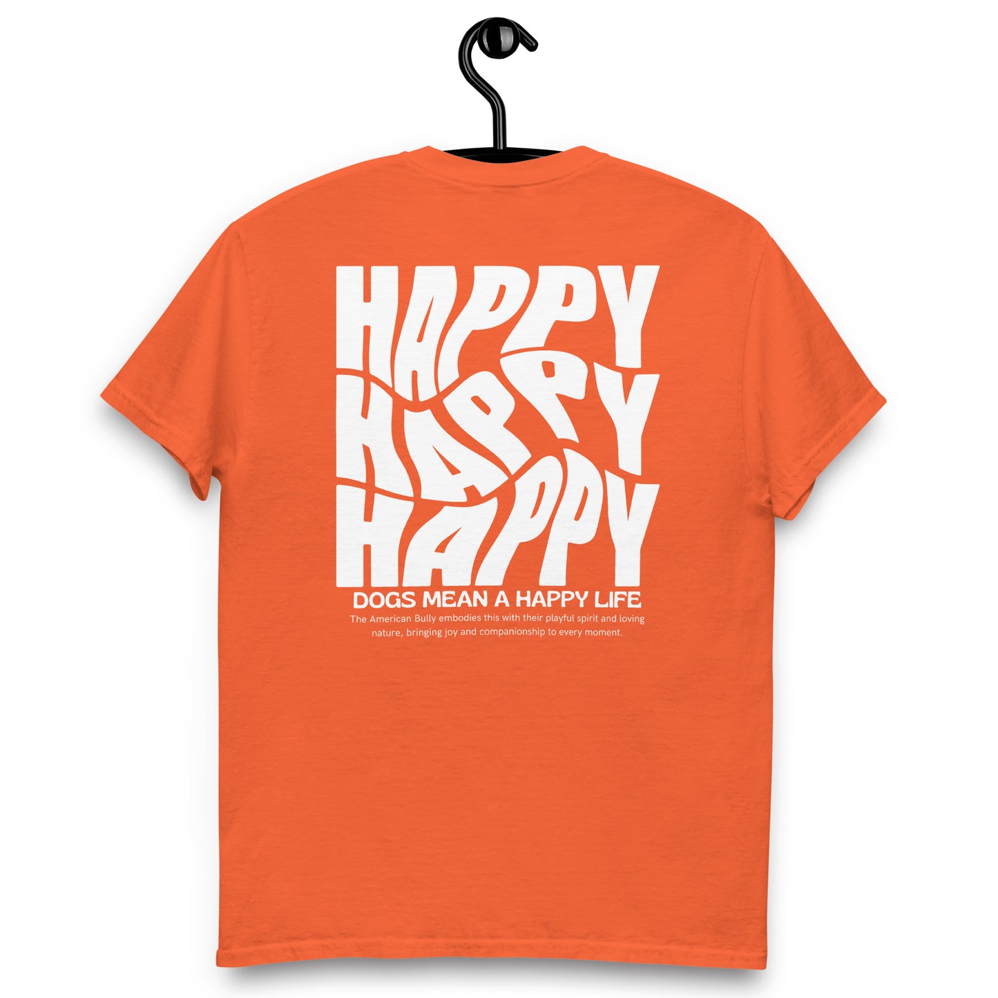 Unisex W HAPPY DOGS classic tee