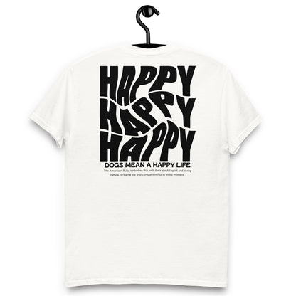 Unisex HAPPY DOGS classic tee