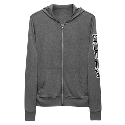 Unisex Tail H zip hoodie