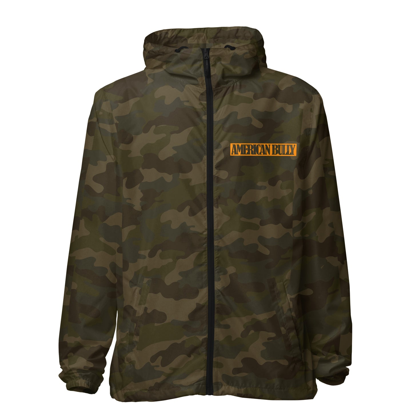 Unisex CAMO BGG2R lightweight zip up windbreaker