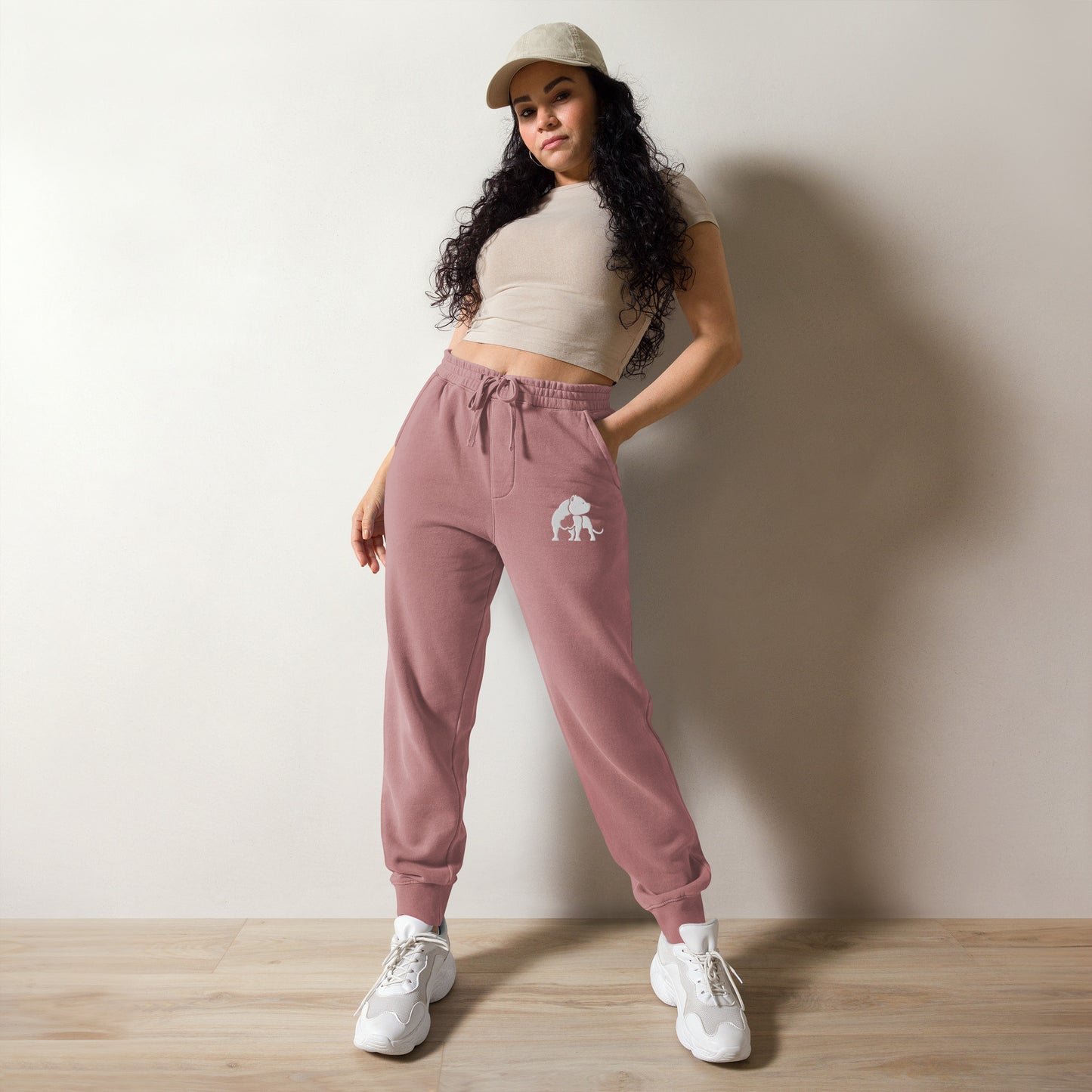 AKBB pigment-dyed sweatpants - [BULLY_BRAND]