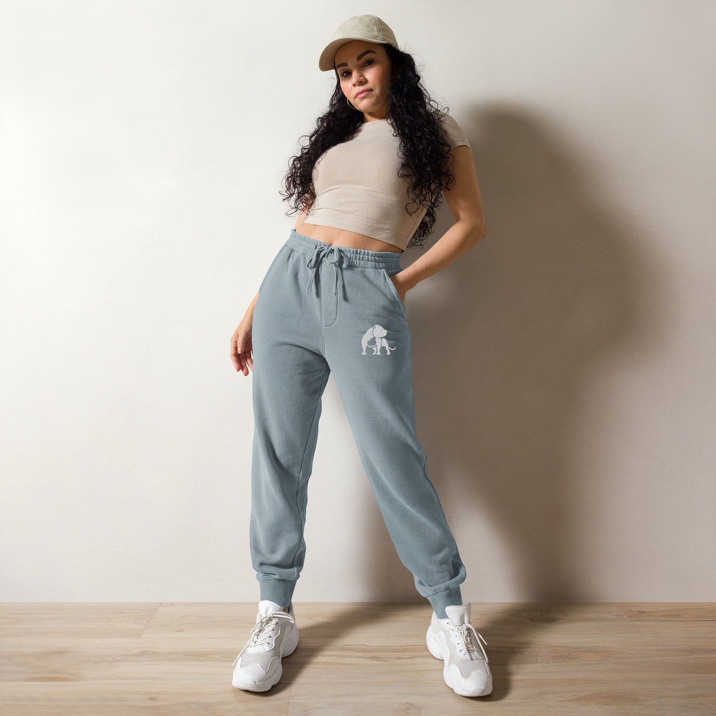 AKBB pigment-dyed sweatpants - [BULLY_BRAND]