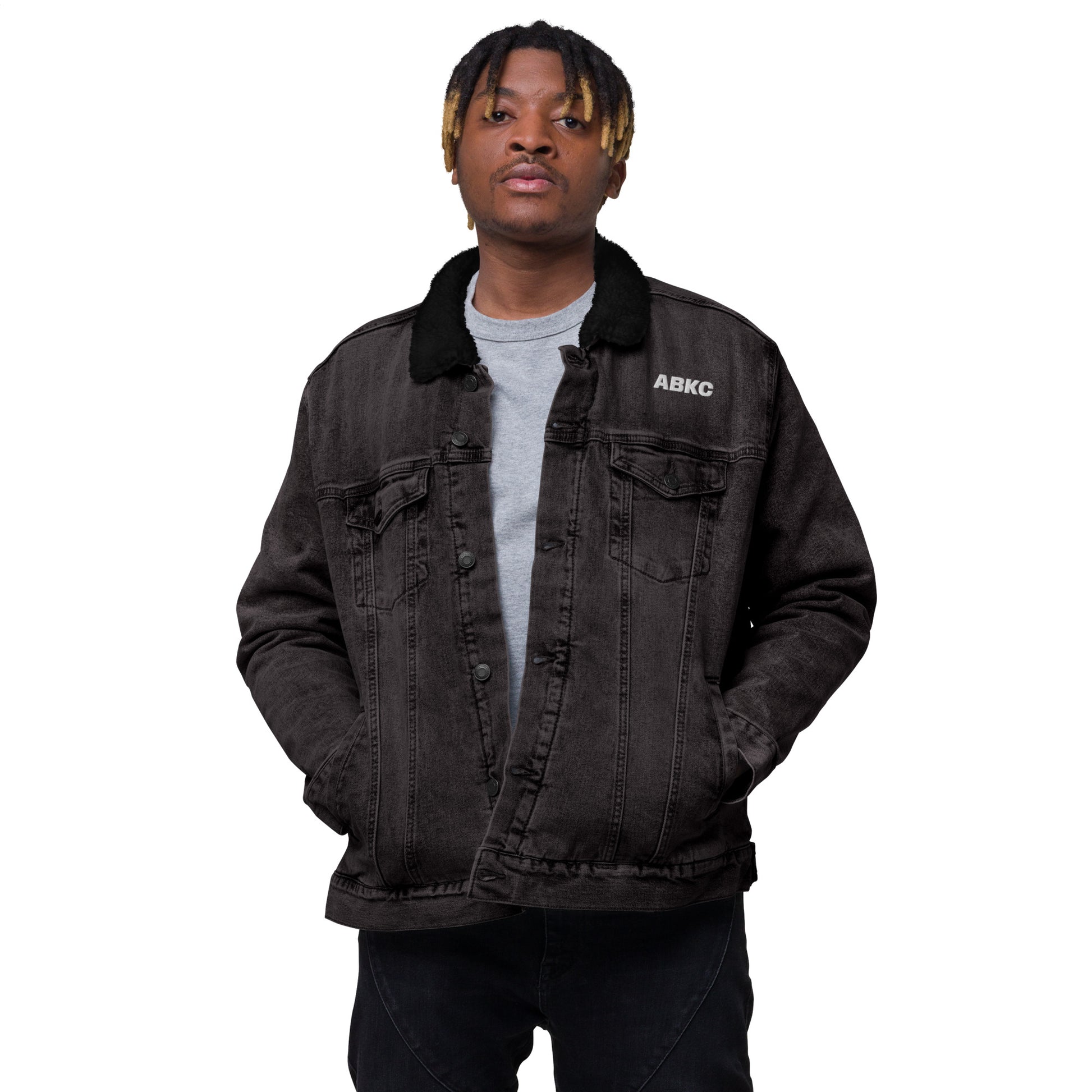 Mod3rn denim sherpa ABKC jacket - [BULLY_BRAND]