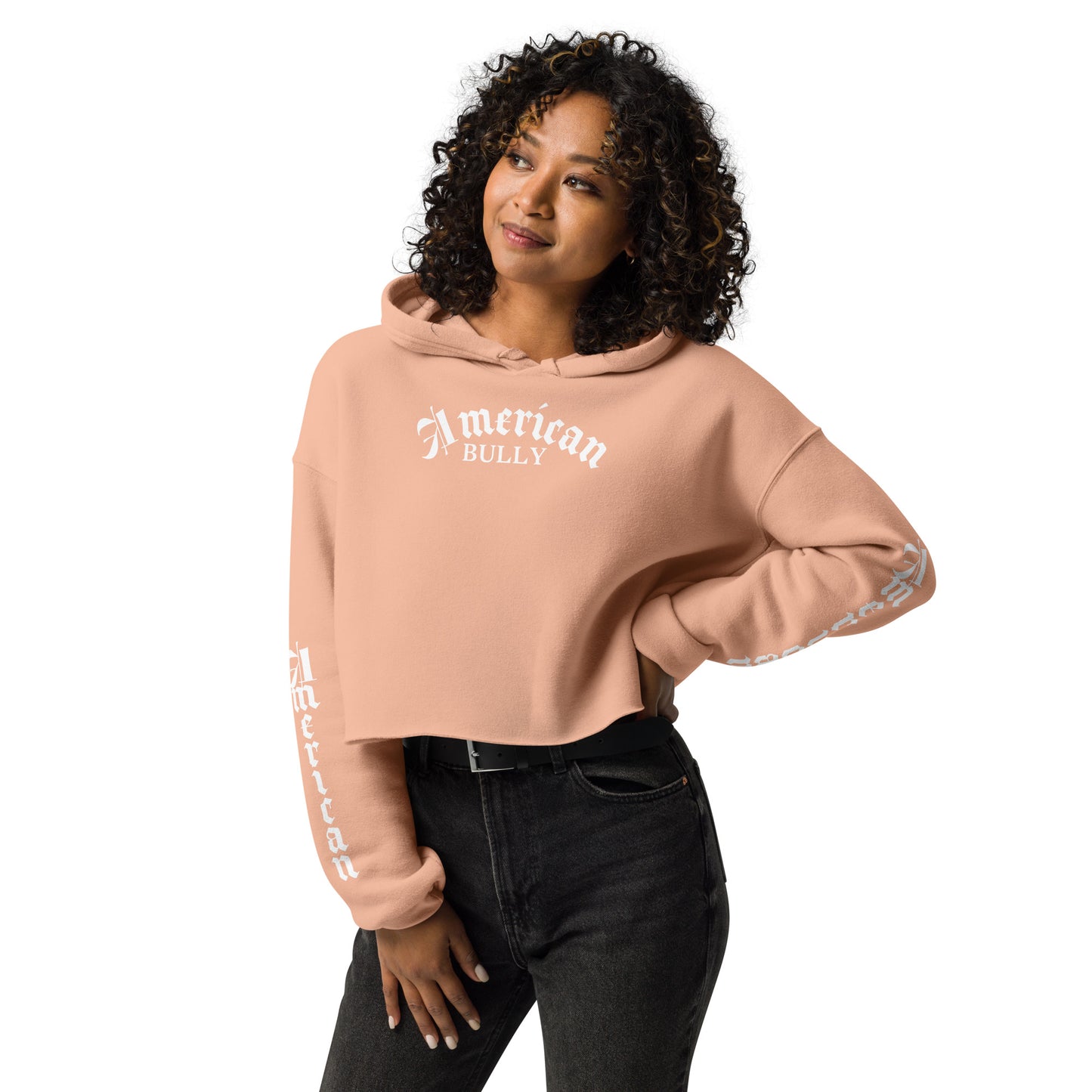 Crop American Hoodie