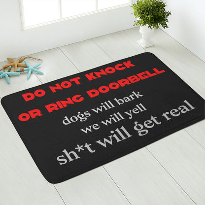 Plush Doormat - do not knock - [BULLY_BRAND]