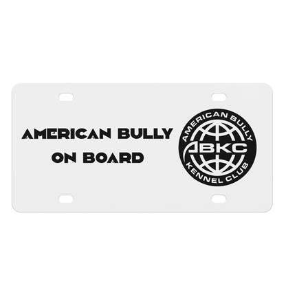 ABKC License Plates - [BULLY_BRAND]