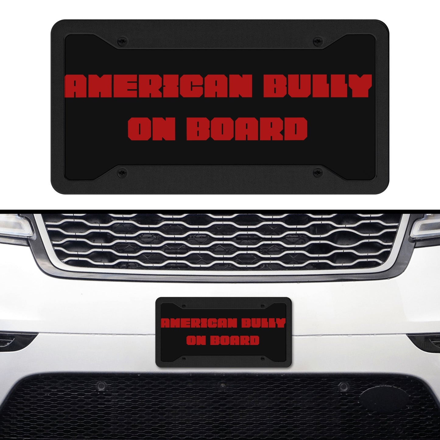 Bully on board License Plates - [BULLY_BRAND]