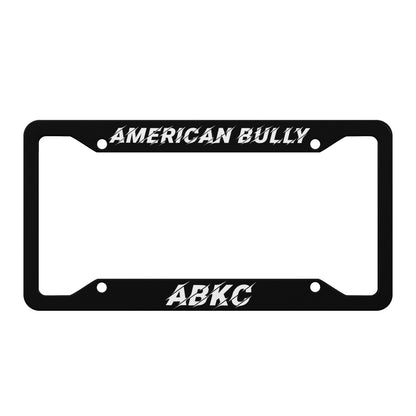 AMERICAN BULLY License Plate Frames - [BULLY_BRAND]