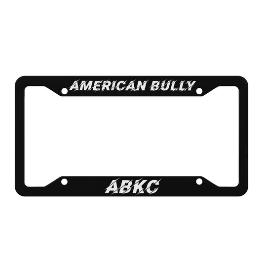 AMERICAN BULLY License Plate Frames - [BULLY_BRAND]