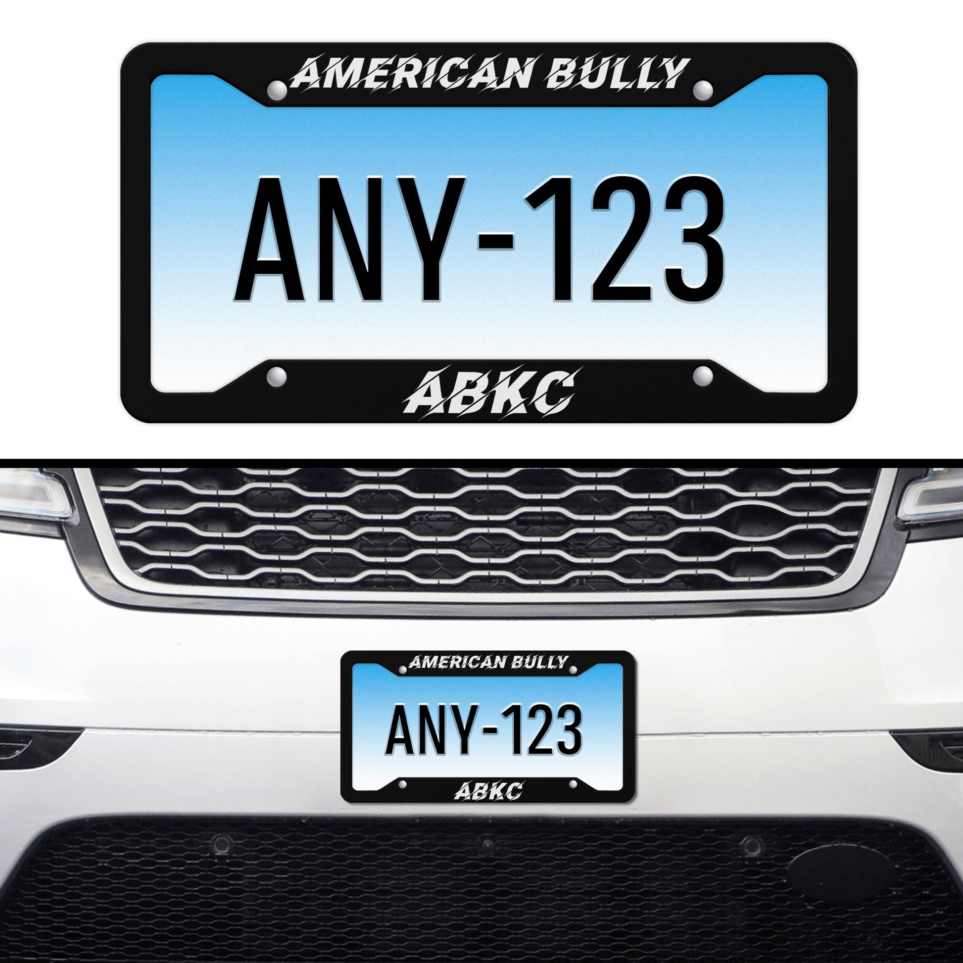 AMERICAN BULLY License Plate Frames - [BULLY_BRAND]