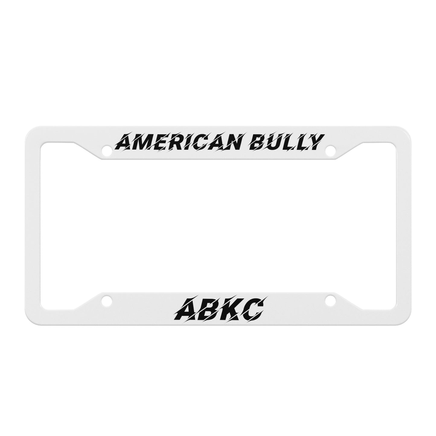 AMERICAN BULLY 2.0 License Plate Frames - [BULLY_BRAND]