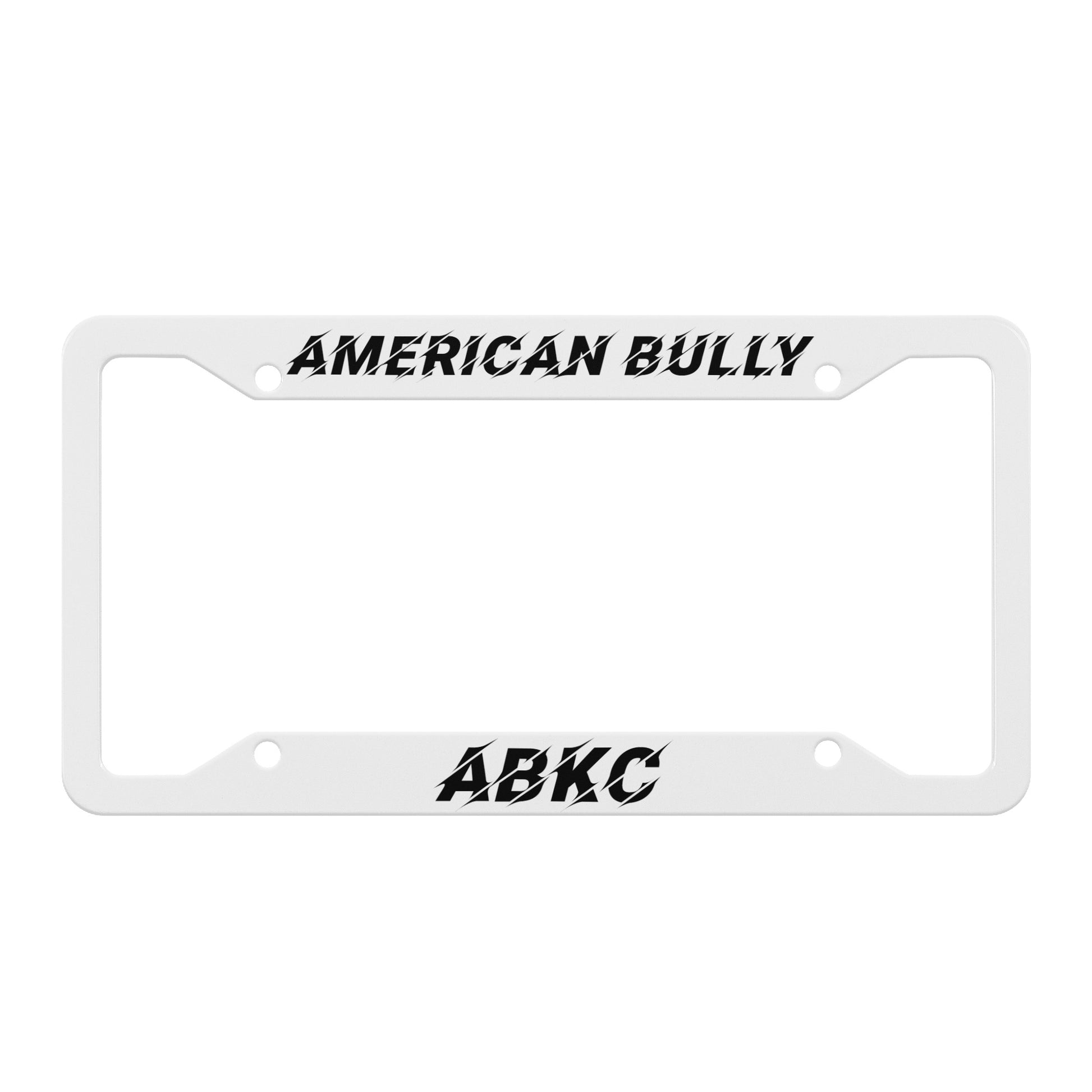 AMERICAN BULLY 2.0 License Plate Frames - [BULLY_BRAND]