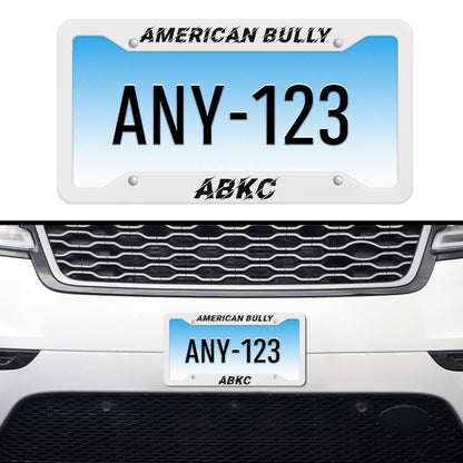 AMERICAN BULLY 2.0 License Plate Frames - [BULLY_BRAND]