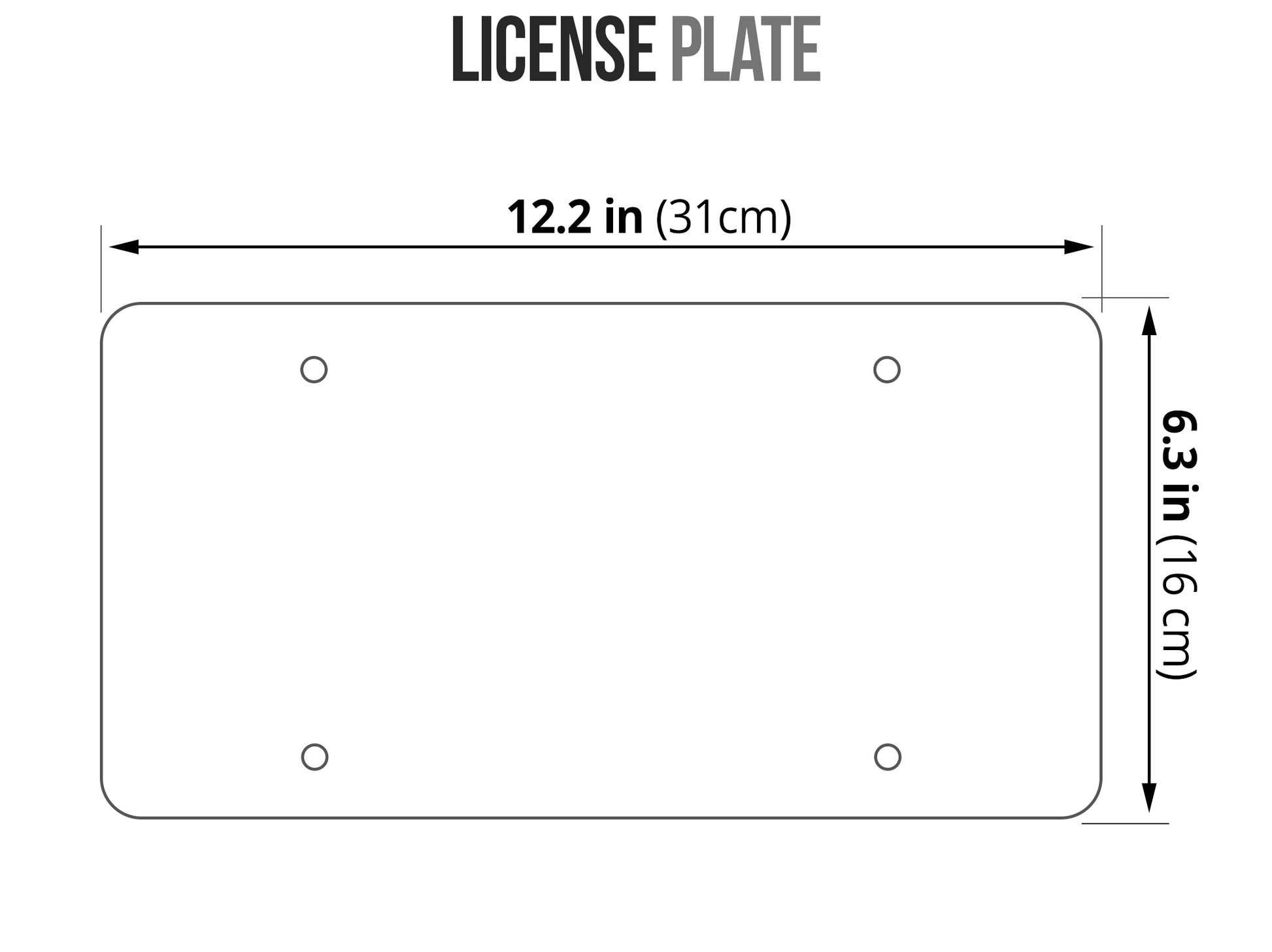 Bully on board License Plates - [BULLY_BRAND]