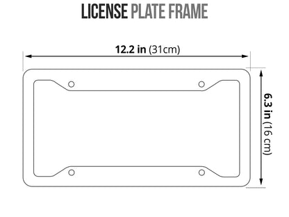 CHAMPION BLACK License Plate Frames - [BULLY_BRAND]